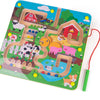 Bigjigs magnetische doolhof spel - boerderij
