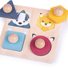 Bigjigs houten dierenvormpuzzel