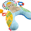 Fisher-price zintuiglijke avonturen buikligtrainer - voor pasgeborenen met bijtring en rammelaar