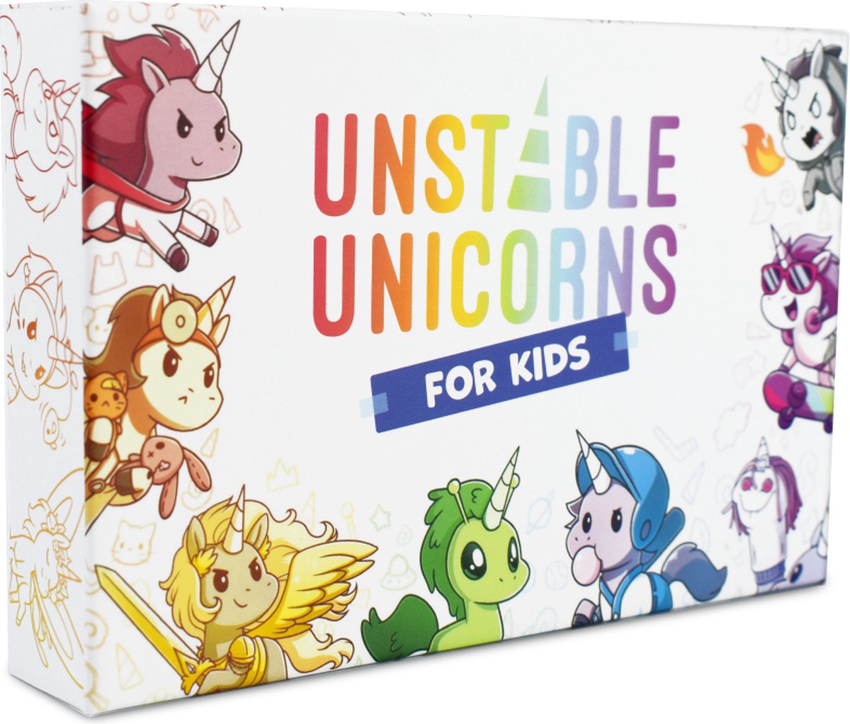 Teeturtle unstable unicorns kids edition - junior editie - engelstalig