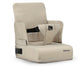 Deryan travel booster stoelverhoger - met bevestigingsriem - nougat