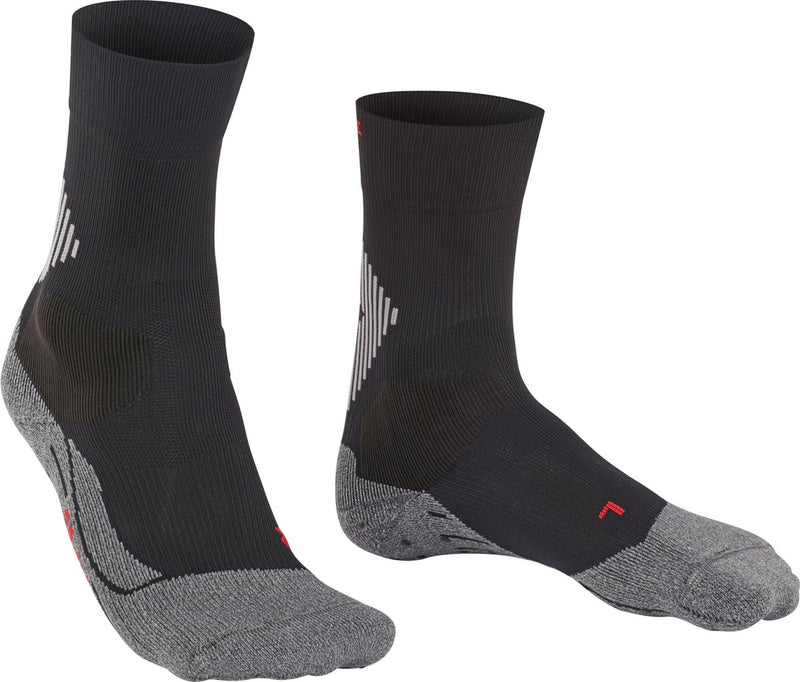 Falke 4grip stabilizing anti blaren, anti zweet functioneel garen sportsokken unisex zwart - maat 39-41