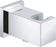 Grohe euphoria cube wandaansluitbocht - voor douche met muurhouder - chroom