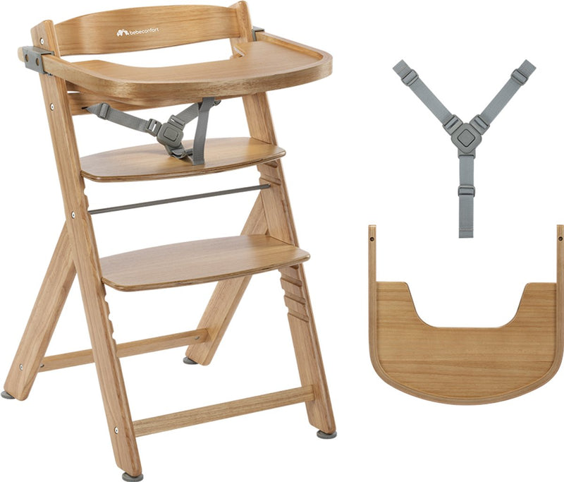 Bebeconfort timba2 - kinderstoel - natural wood - vanaf 6 maanden tot 99 jaar