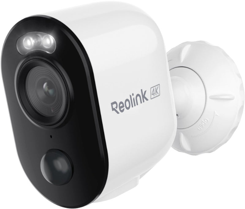 Reolink 4k camerabewaking buiten op batterij, draadloos wifi, detectie van personen voertuigen dieren, nachtzicht in kleur