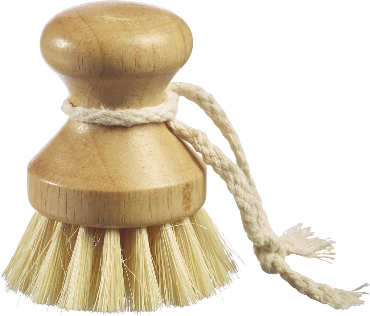 Westmark universele borstel - veelzijdige borstel met harde haren, borstel voor het schoonmaken en het schrobben van groenten - beukenhout, natuurlijke haren