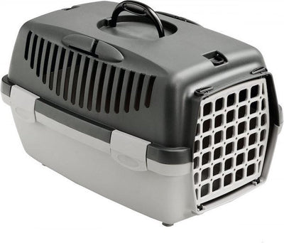 Stefanplast carrier 281240 anthracite plastic light grey