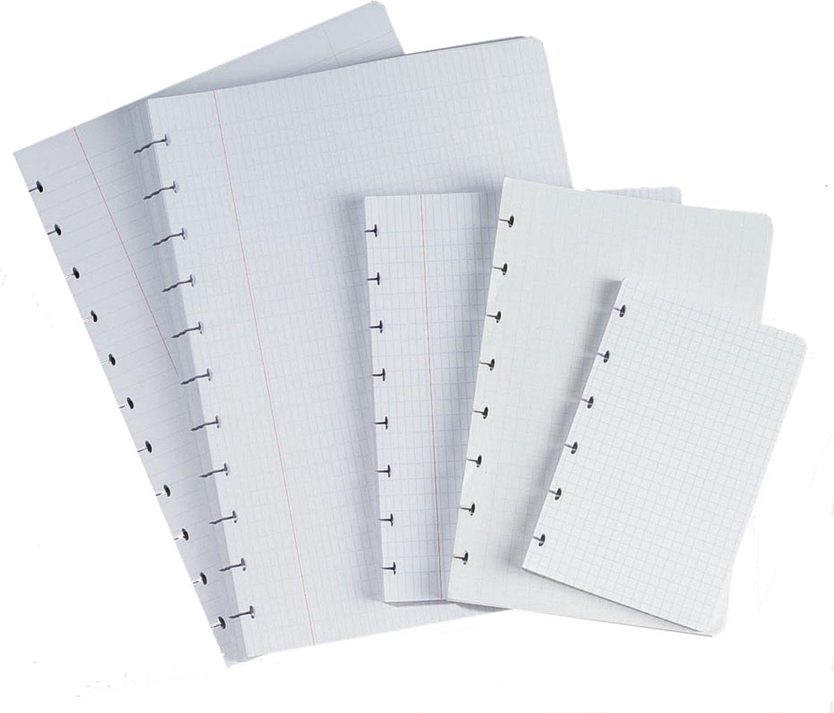 Atoma vullingen voor formaat 165 x 21 cm (schrift) geruit 5 mm