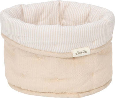 Little dutch pure commodemandje klein - soft beige streep