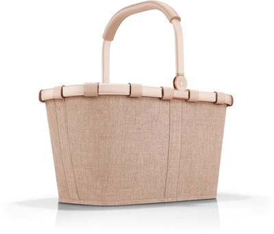 Reisenthel carrybag boodschappenmand - 22l - frame twist coffee beige