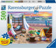 Ravensburger puzzel strandavond - legpuzzel - 500 stukjes