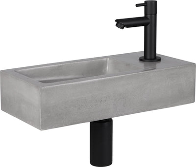 Differnz jukon fonteinset 38.5x18.5x9cm beton lichtgrijs