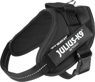 Julius k9 julius-k9 idc powertuig - hondentuig - s - mini - zwart
