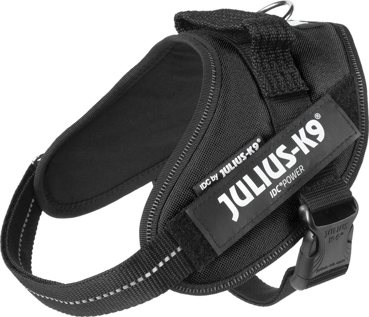 Julius k9 julius-k9 idc powertuig - hondentuig - s - mini - zwart