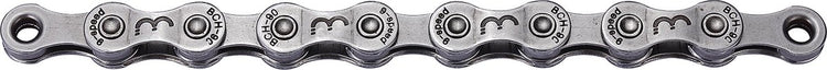 Bbb cycling powerline fietsketting – 9 speed fietsketting racefiets – 114 schakels – grijs - bch-90