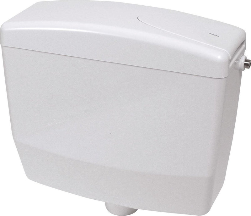Wisa 350 laaghangend reservoir single flush 6 9 liter instelbaar wit