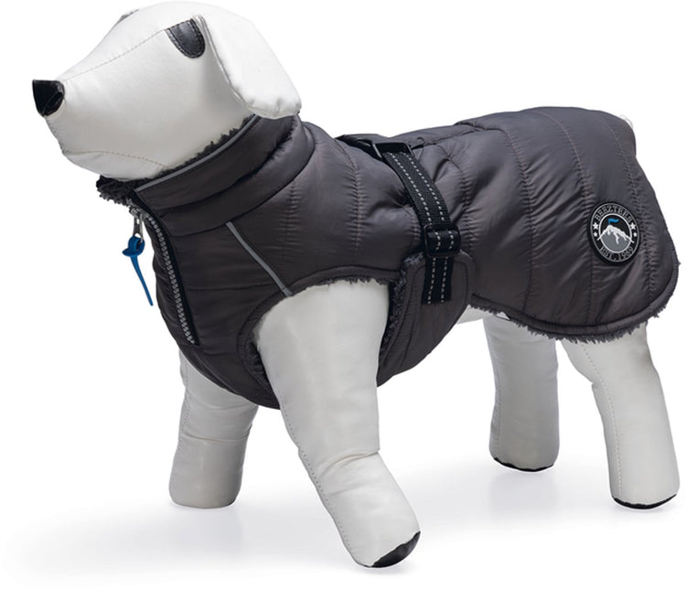Beeztees bobby - hondenjas - grijs - 40 cm