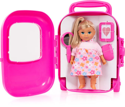 Bayer design trolley set roze