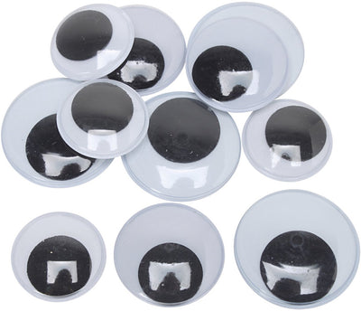 Creativ company wiebelogen xl knutselogen 30-40 mm 300 stuks.