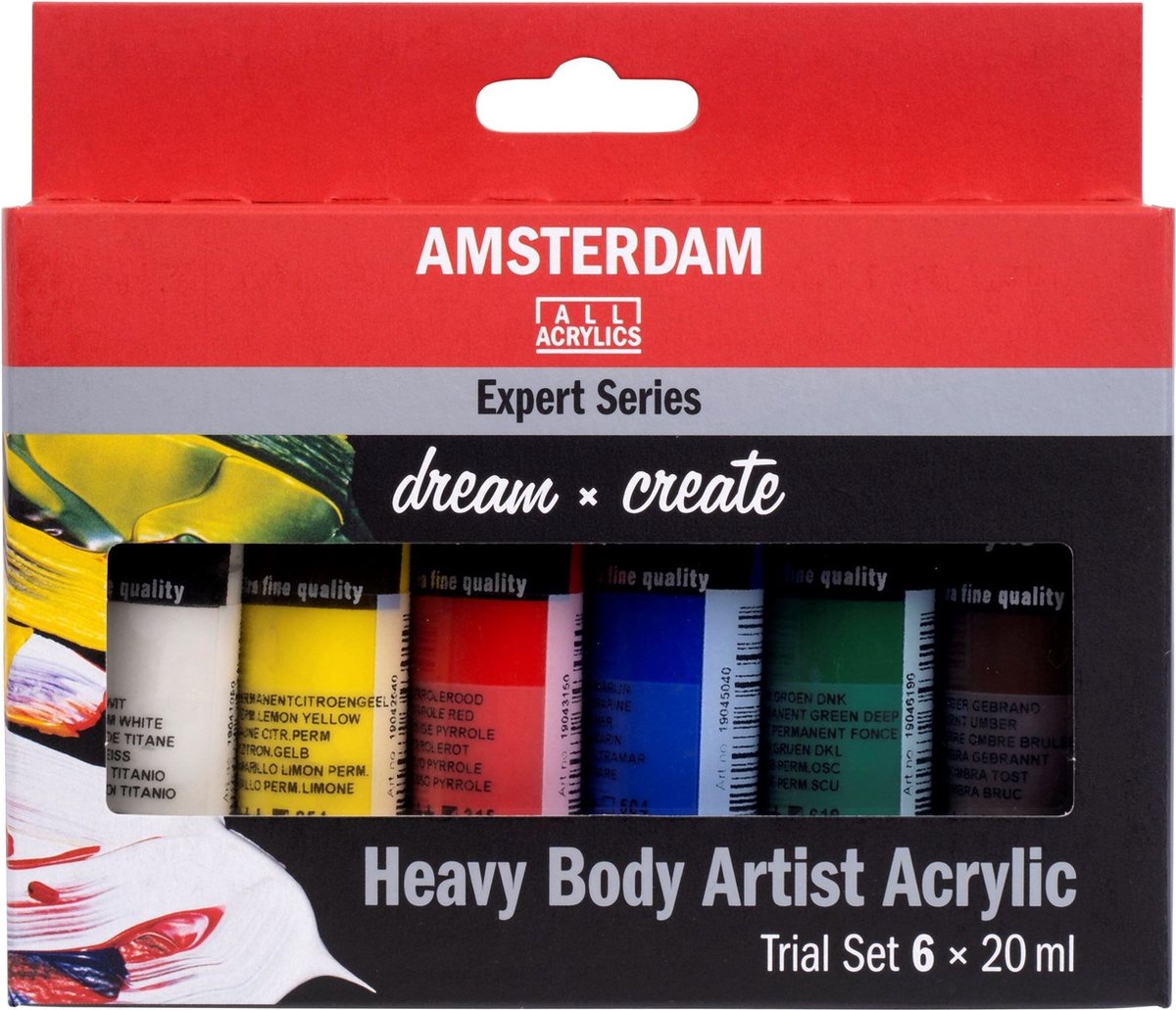 Amsterdam expert series acrylverf proefset | 6 x 20 ml