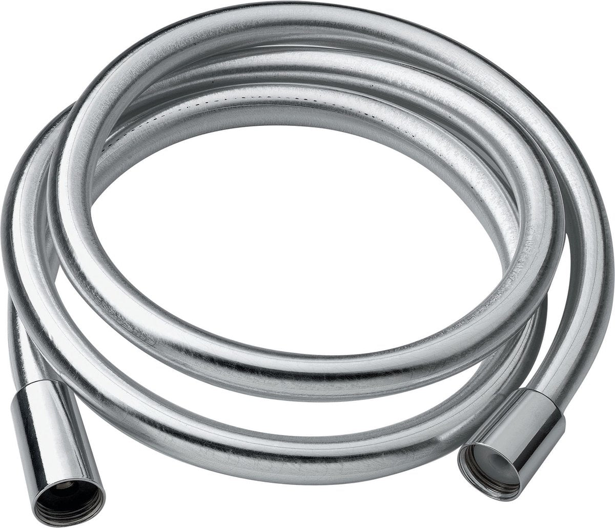 Plieger comfort doucheslang - universeel - kunststof - zilver - 200 cm - 10 jaar garantie