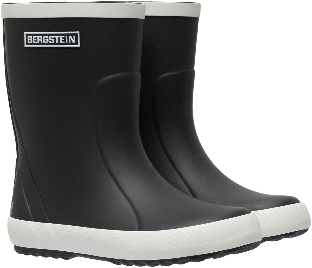 Bergstein classic unisex junior regenlaarzen - black