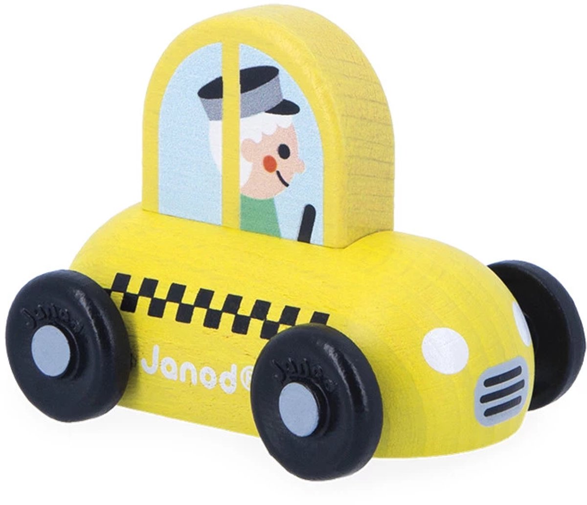 Janod - cross roads - houten taxi