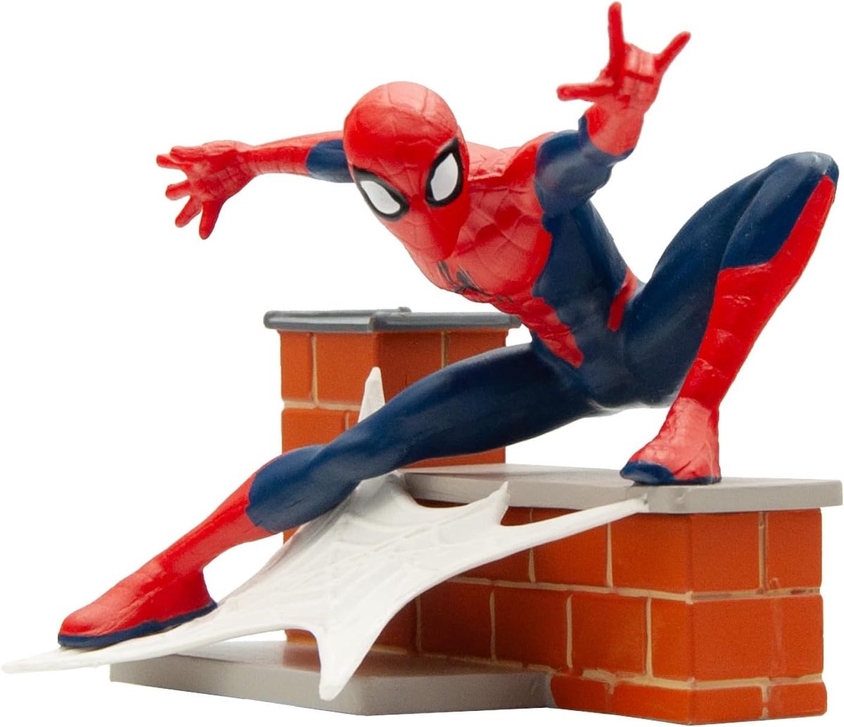 Bullyland 11334 – speelfiguur en verzamelfiguur spider-man uit avengers, ca. 7 cm – levensecht en detailrijk vormgegeven – ideaal als taartfiguur en klein cadeautje voor kinderen vanaf 3 jaar.