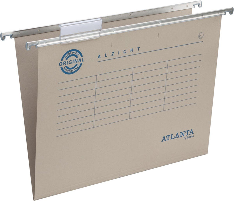 Djois alzicht hangmap folio - v - bodem - grijs - - pak 25 stuks