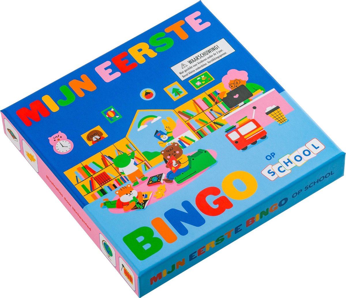 Merkloos sans marque my first bingo: at school