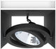 Eglo vidago - led plafondlamp - 1-lichts - wit zwart