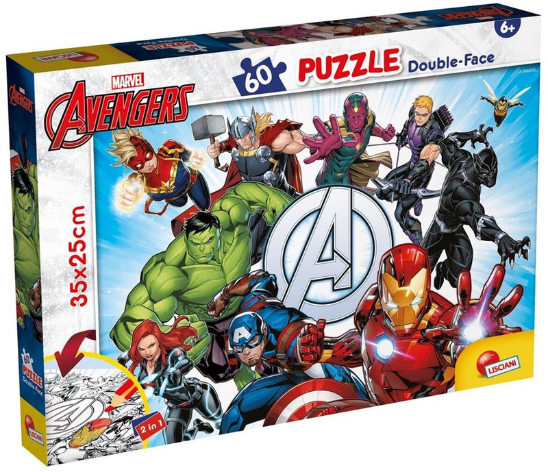Lisciani - avengers - puzzel - 60 stukjes