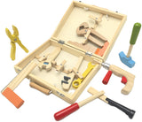 Playwood houten gereedschapskist 12-delig - afbeelding 1