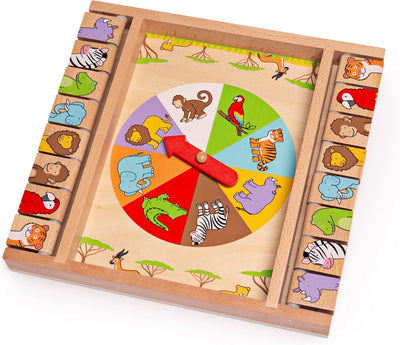 Bigjigs dieren shut the box