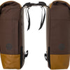 Agu dwr dubbele fietstas urban pumpkin spice