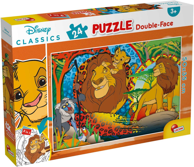 Lisciani disney puzzle df plus 24 re leone