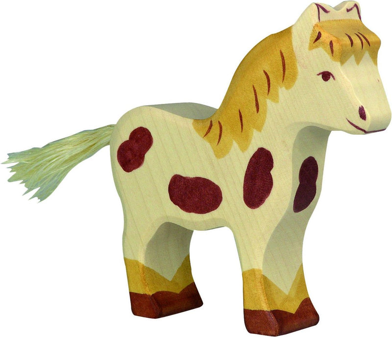 Holztiger pony. 11,5 cm.