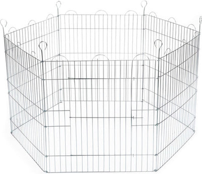 Beeztees - konijnenren - 6 panelen - 66,5x58 cm, diam. 100 cm