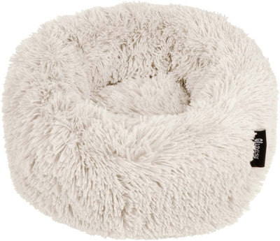 District 70 fuzz donut hondenmand – merengue - small ø 45 cm