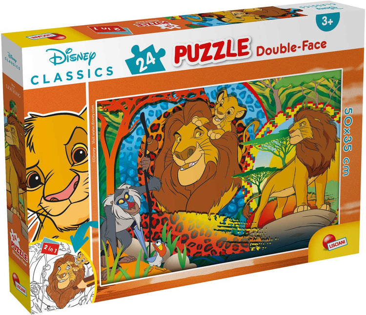 Lisciani disney puzzle df plus 24 re leone