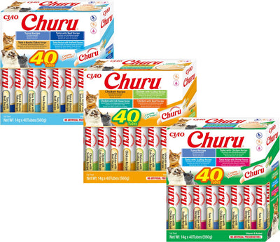Inaba churu variety box - tuna variety - 40 stuks