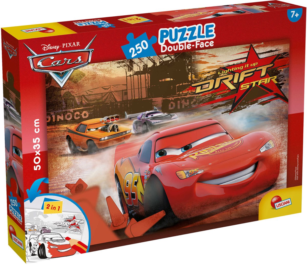 Lisciani puzzle df plus 250 cars