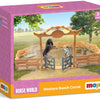 Mojo farmland western ranch met paard en cowboy speelset - 380064