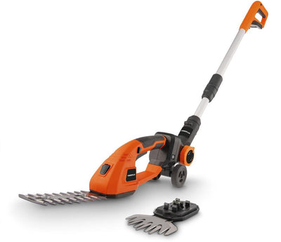 Powerplus gras en heggenschaar - 8v haagschaar - 12 cm, met accu