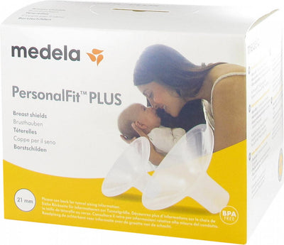 Medela personal fit plus borstschild - 2 stuks - maat s - 21 mm