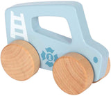 Small foot - houten duwautootje blauw - afbeelding 1