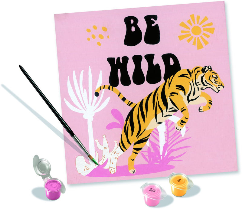 Ravensburger schilderen op nummer - be wild