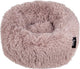 District 70 fuzz - hondenmand comfortabel en zacht pluche - zand - small ø 45 cm