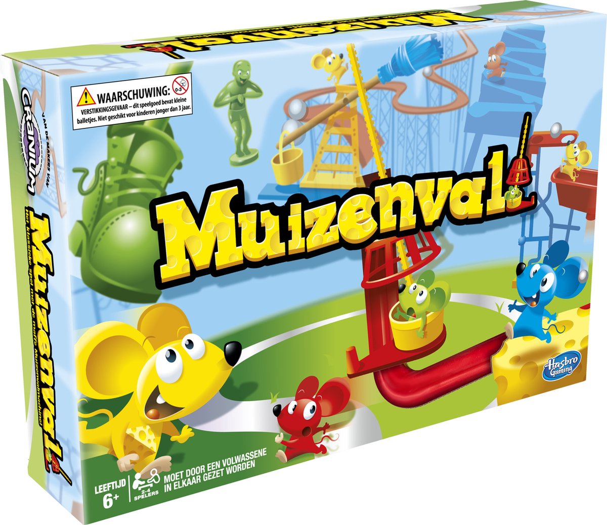 Hasbro gaming muizenval - actiespel - gezelschapsspel