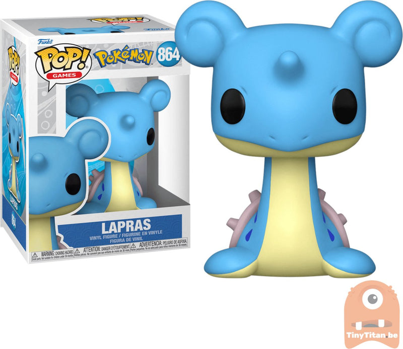 Funko pop games: pokémon lapras pop #864